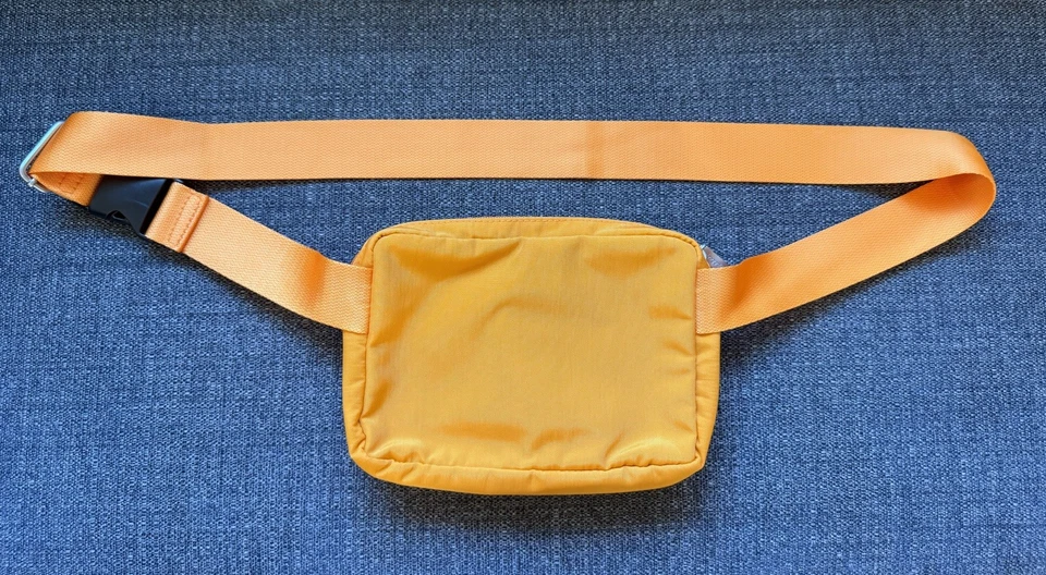 Bandolera Baggallini Doble Cremallera Convertible Riñonera Ajustable Naranja Foto 2 de 4