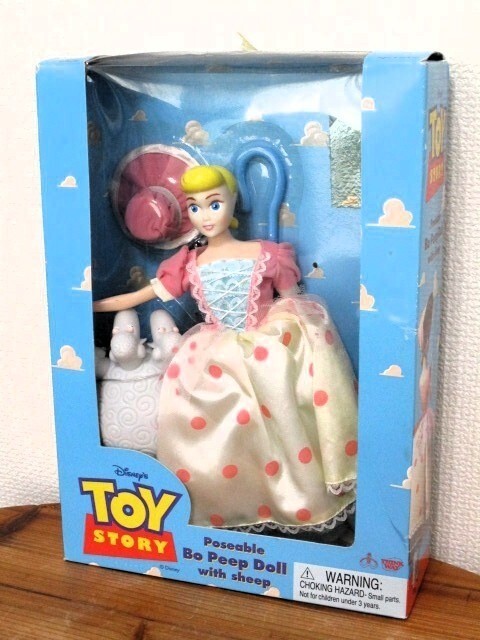 Toy Story BO PEEP Doll with Sheep Rare item Pixar figure