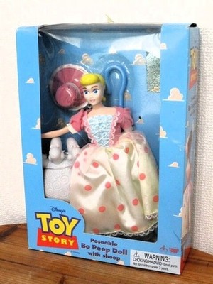 Toy Story BO PEEP Doll with Sheep Rare item Pixar figure 1995