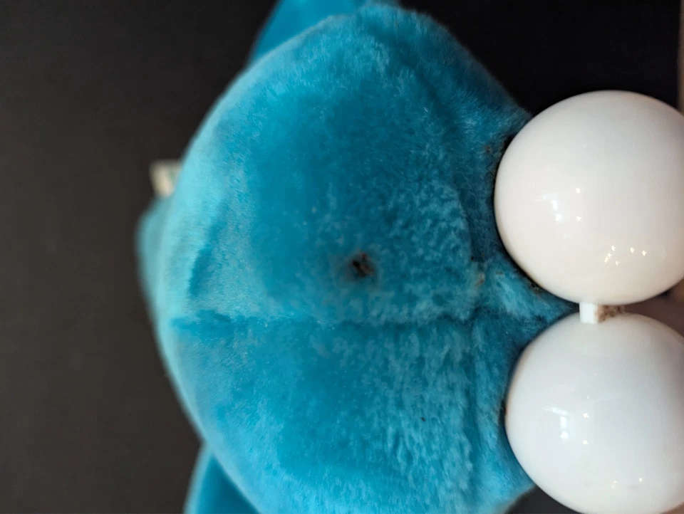 Peluche de colección 1997 Tyco Sesame Street Tickle Me Cookie Monster PROBADO FUNCIONA Foto 2 de 4