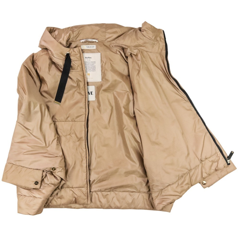 Maxmará      【cameluxe】38 Long wool broadcloth coat, camel | Max Mara