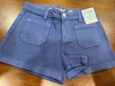 Girls Blue Cat  Jack Shorts Large 10/12 NWT