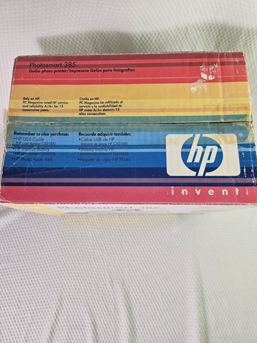 HP Photosmart 385 Q6387A Digital Photo Inkjet Printer EUC EXTRAS - Picture 15 of 19