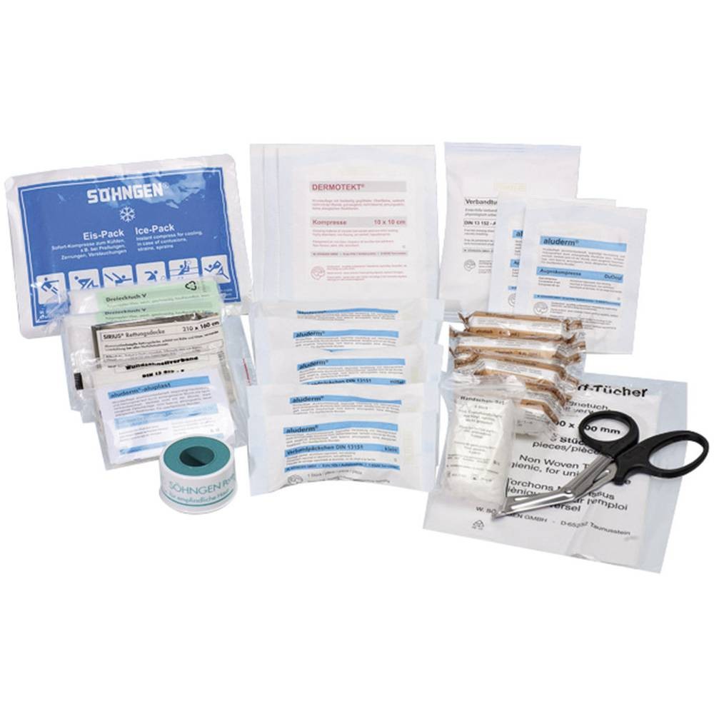 Kit de premiers secours Söhngen mallette médicale d'urgence obligatoire DIN 13157