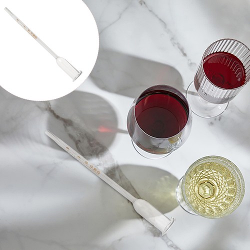 Reusable Alcohol Hydrometer Wine Meter Glass Tool for Home Brewing Use