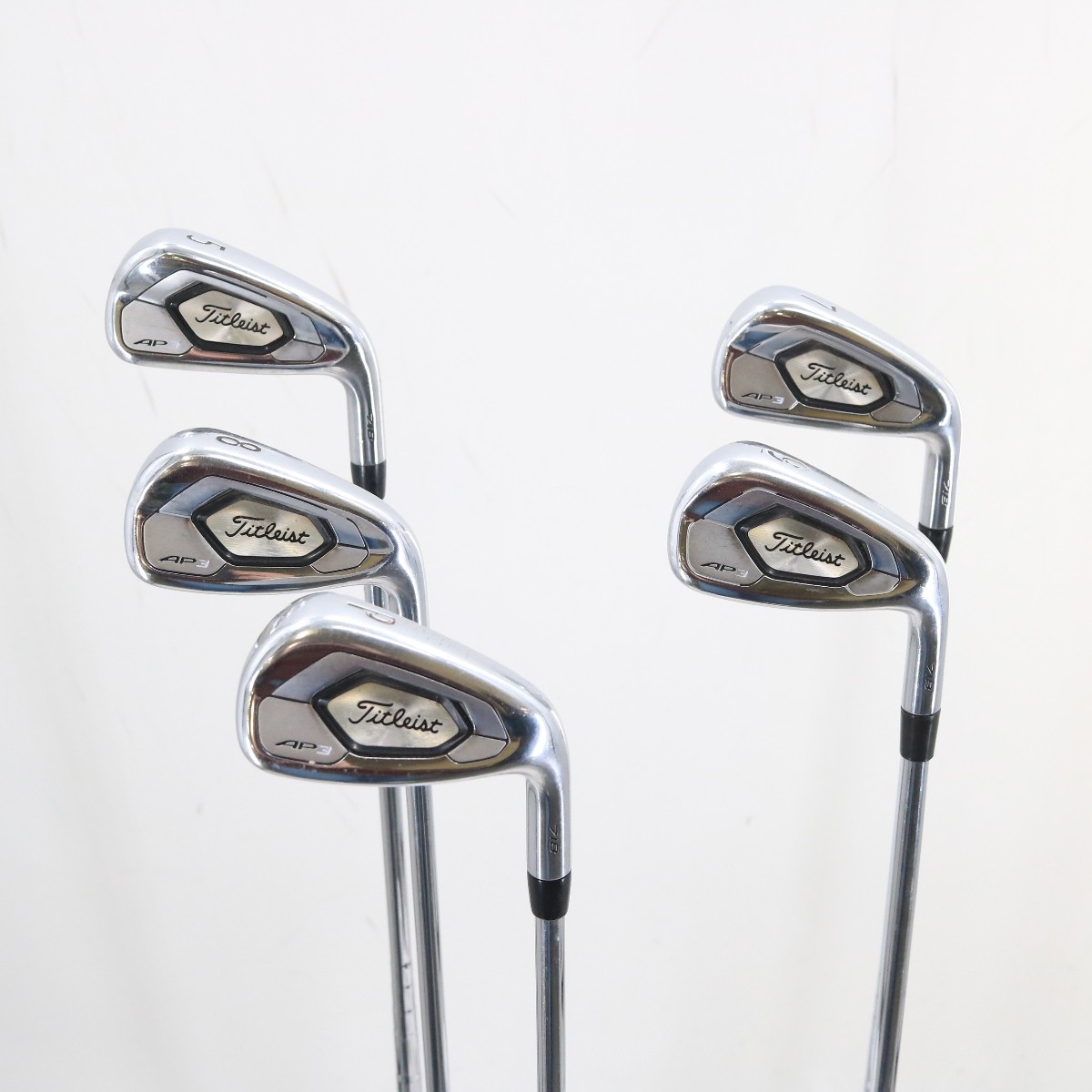 Titleist AP3 718 Iron Set 5,7-P Steel Shaft Stiff Flex Right