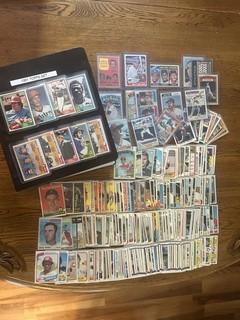 Huge Lot Vintage Topps Baseball Cards 1950s 80s w/HOFs 1981 Topps Complete Set