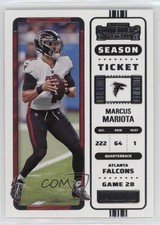 2022 Panini Contenders Season Ticket Marcus Mariota #8 3a3