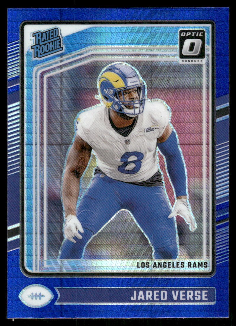 2024 Donruss Optic Blue Hyper #242 Jared Verse RR - FB