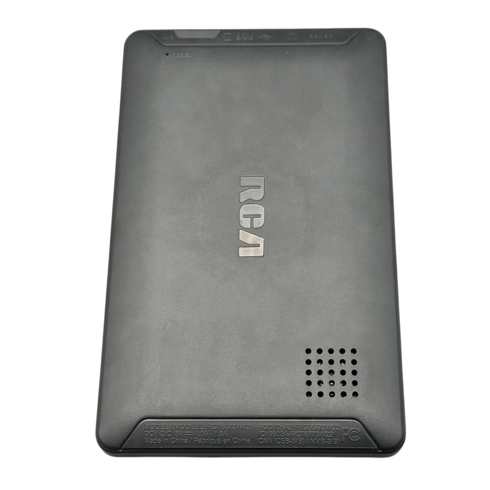 RCA Voyager 7" Android Tablet Gray Wi-Fi 16GB 1GB RAM 1.2GHz Tested Works - Image 2 of 4