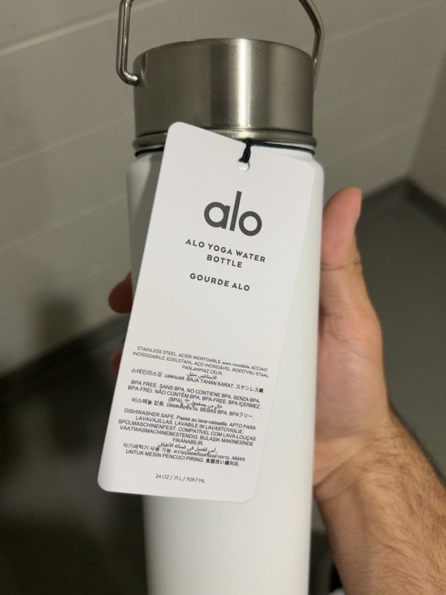 White Alo Aluminum Water Bottle | eBay