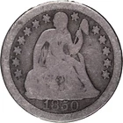 1850-O 10c Seated Liberty Dime ~ Good