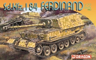 1:72 DRAGON Sd.Kfz.184 Ferdinand Kit DR7344 Modellbau