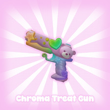 Pistola Chroma Treat MM2 / Entrega barata y rápida (Murder Mystery 2)