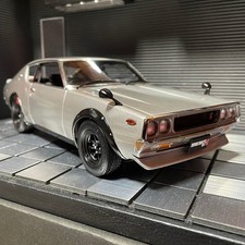 Kyosho 1/18 Nissan Skyline 2000 GT-R KPGC110 Silver Minicar