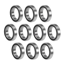 6701-2RS Deep Groove Ball Bearings Z2 Double Sealed Chrome Steel 10pcs