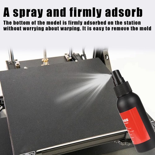 3D Printer Bed Glue 100ml Build Plate Adhesive Spray Avoid Warping High - Photo 12/12