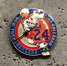 New York Rangers #24 Ryan Callahan NHL Hockey Pin