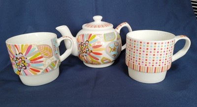 Gilde Teeset Porzellan Tea for two