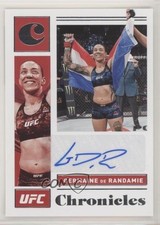2021 Panini Chronicles UFC Signatures Germaine de Randamie #CS-GDR Auto ux8
