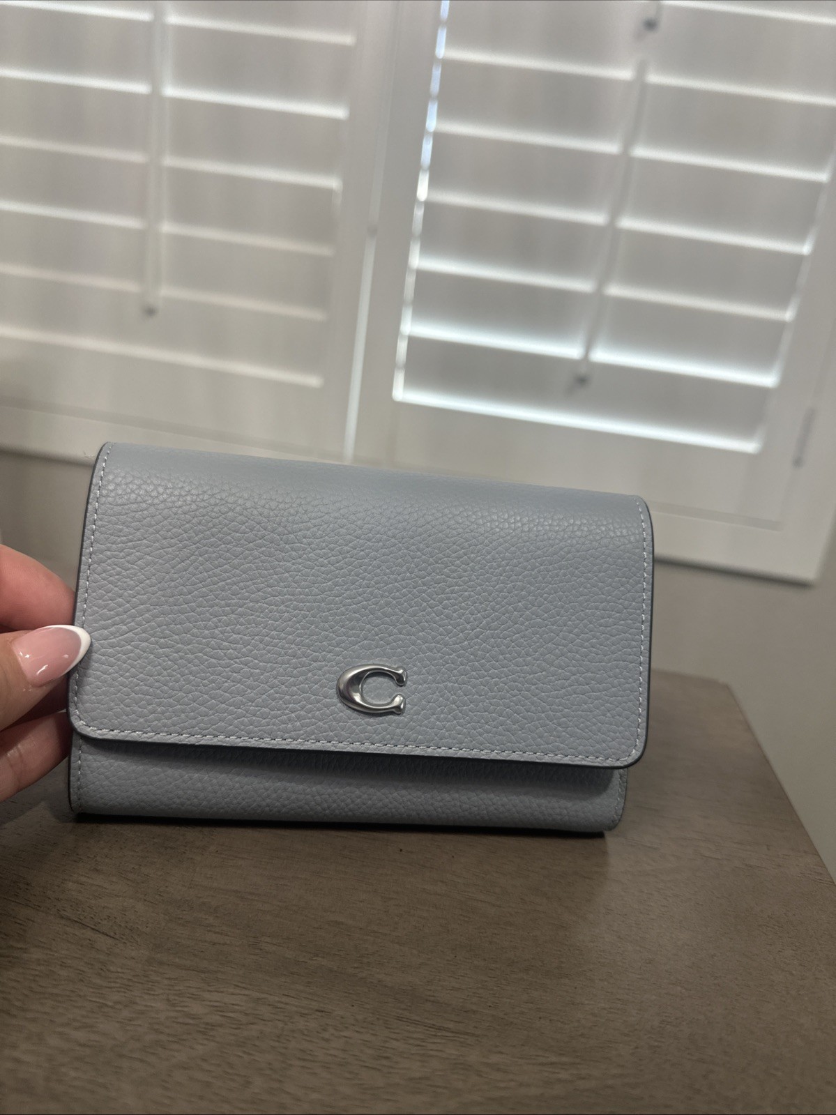 Authentic Coach Snap Wallet For Women