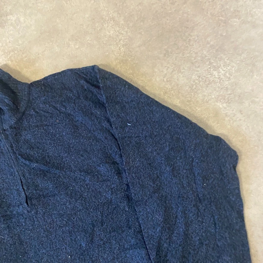 Patagonia Knit Jumper Mens Large 1/4 Quarter Zip Knit Wool Blend Sweater, Navy - Image 3 of 4