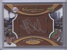 2007 Sweet Spot Brown Silver Ink 11/25 Adam LaRoche #SS-AL Auto b9e