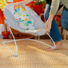 Playful Paradise Vibrating Baby Bouncer, Unisex, Newborn