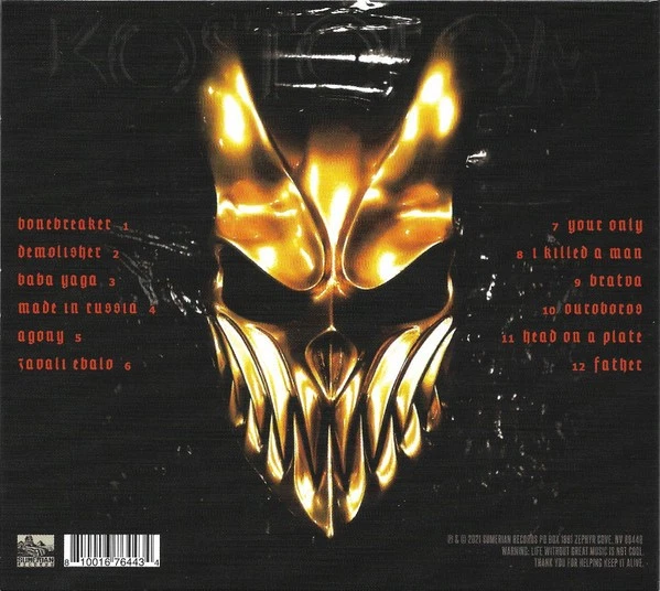 SLAUGHTER TO PREVAIL Kostolom ( CD 2021 Sumerian Rec. Digipak ) - Bild 2 von 3