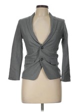 Chaps Women Gray Blazer 12