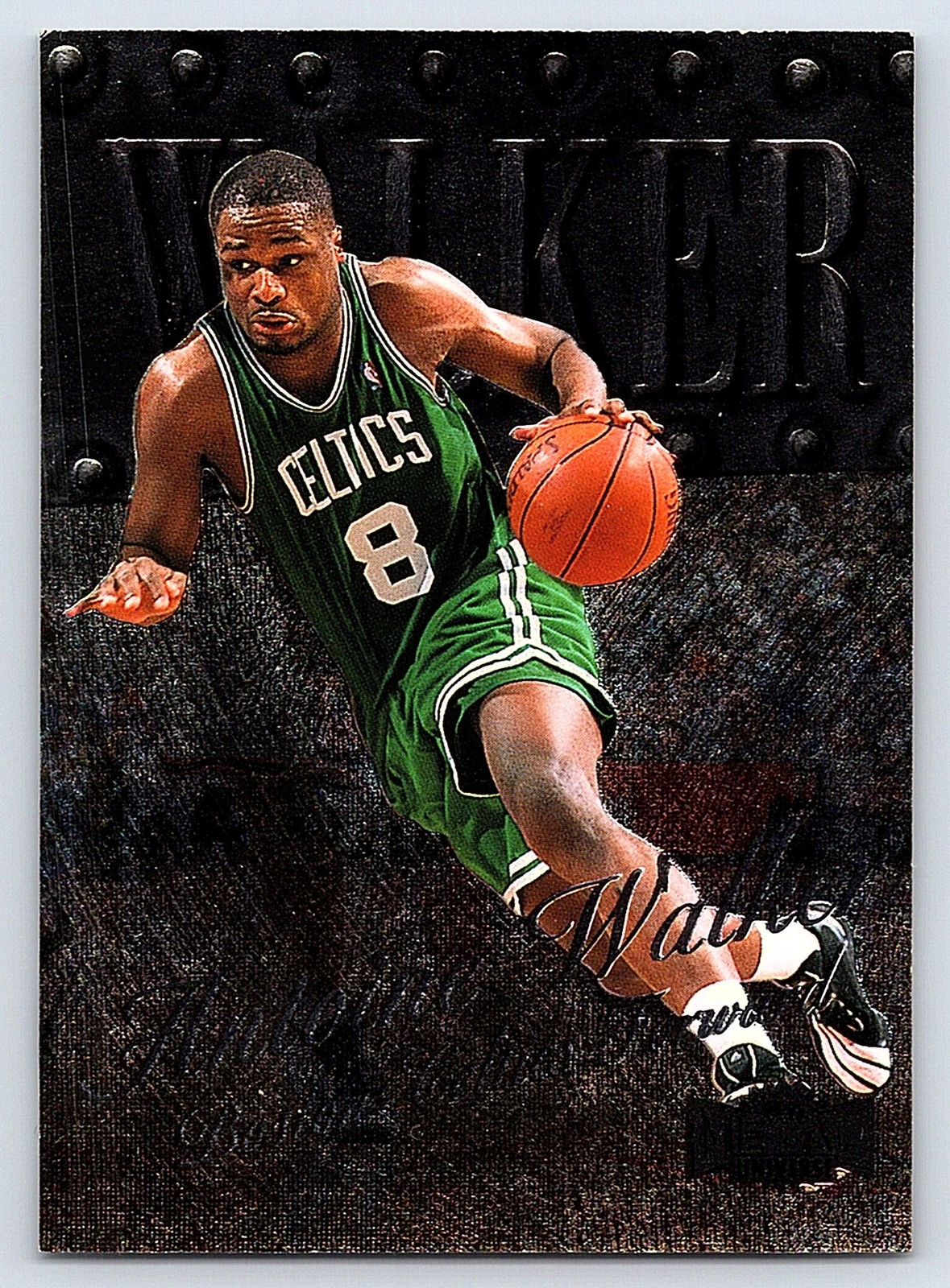 Antoine Walker 1998-99 Metal Universe #42 Boston Celtics