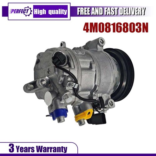 Bentley Bentayga Speed 2017-2023 Compressor with bracket P/N 4M0816803N Photo - $153