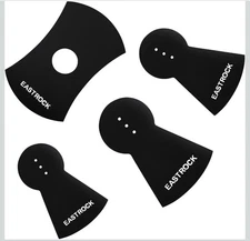 EASTROCK Cymbals Mute Pack 4 Pieces Foam Cymbal Silencer Pads, Fit 14,16,18,20"