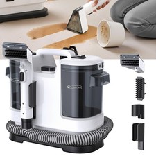 Polsterreiniger Gerät &Nassauger,Kompakter Teppichreiniger Waschsauger Autositze