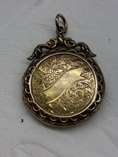 Antique /Victorian Yellow 9 Ct Gold Pendant /locket . Hallmarked. Circa 1900