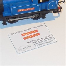 Triang Hornby R355 OO Gauge BR 0-4-0 Industrial Loco Nellie Name Plate Stickers