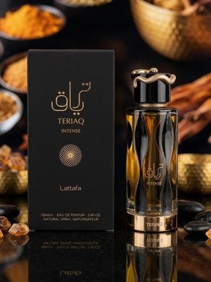 Lattafa Teriaq Intense Eau de Parfum 100ml Unisex Oud Leder Amber EDP