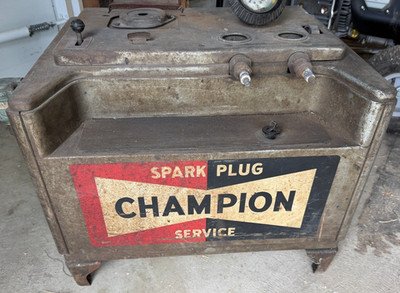 Vintage Champion Spark Plug Cleaner Tester