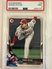 2018 Bowman - Shohei Ohtani Rookie Card #49 PSA 9 Mint. 🔥🔥HOT AUCTION 🔥🔥