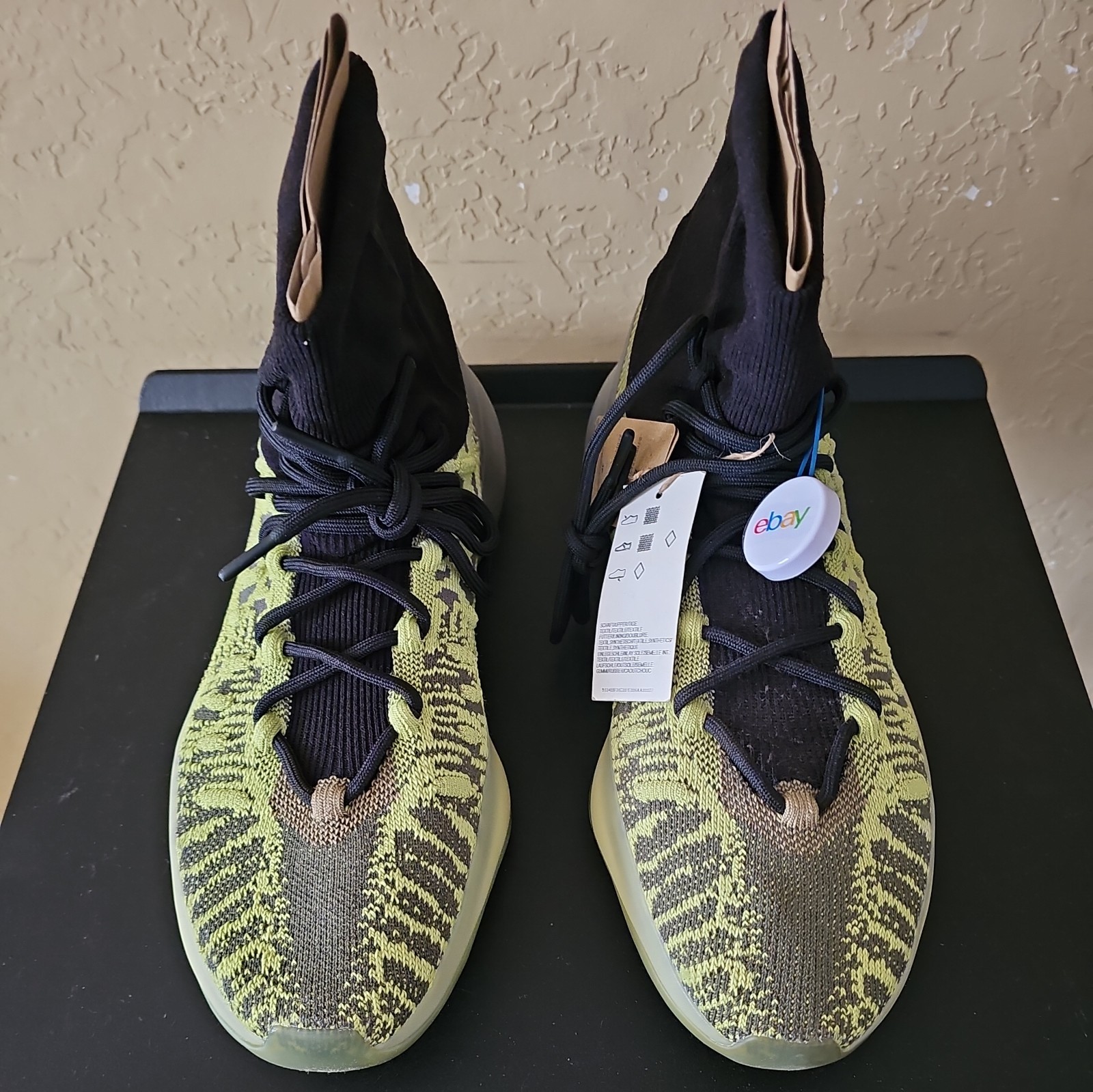 DS Adidas Yeezy Basketball Knit Energy Glow OG All sz 13 thumbnail 7