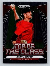 2020 Panini Prizm #TOC-7 Nick Lodolo Top of The Class