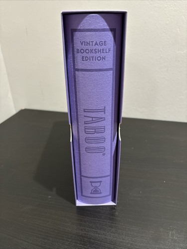 Taboo Vintage Bookshelf Edition by WS Game Company Deluxe Board Game Excellent - Picture 6 of 11