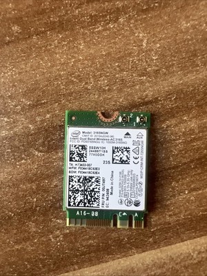 Intel Dual Band Wireless-AC 3165NGW WLAN WiFi M.2