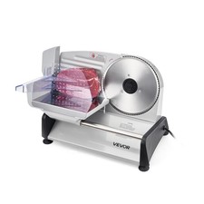 VEVOR Meat Slicer Electric Deli Slicer Machine 200W 7.5 in Sharp Blade for Home
