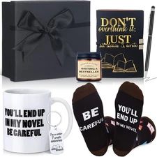 Gifts for Christmas Writers Set Cool 11 Ounces, mainly black 