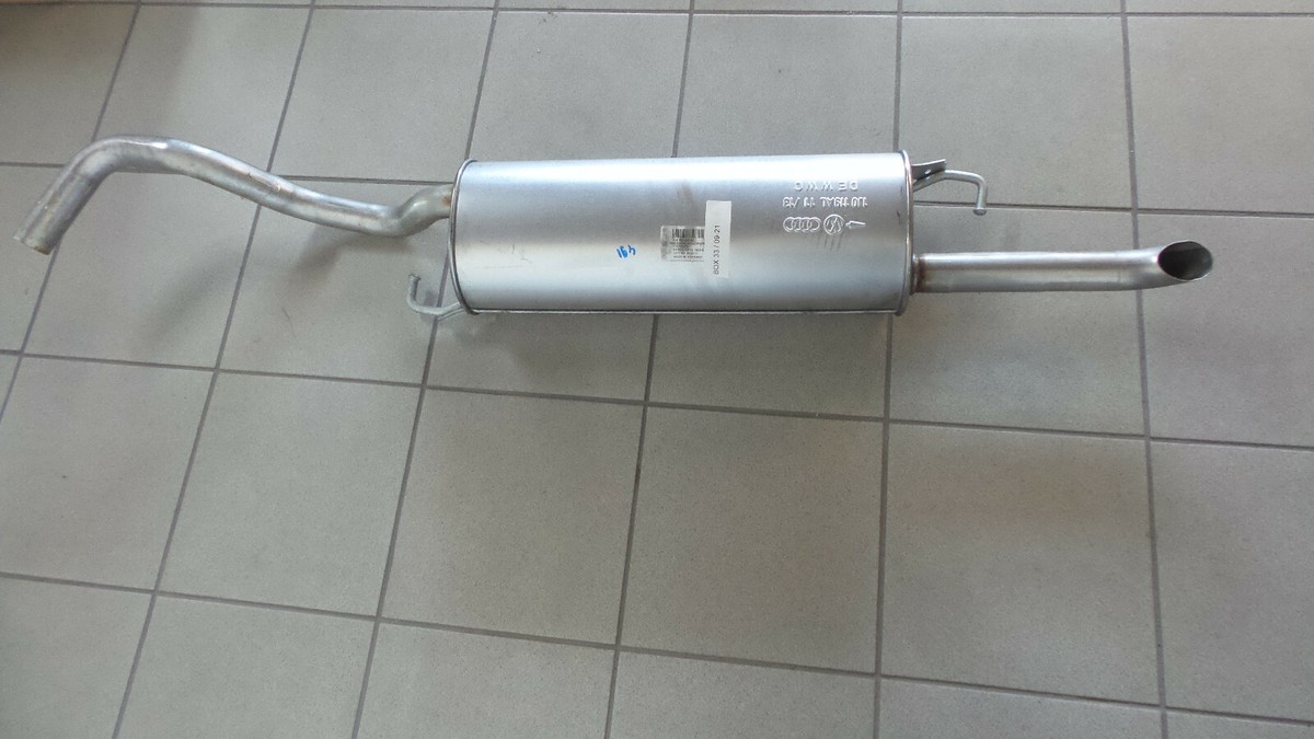 Original NEU Auspuff Endtopf VW Golf IV 4 Kombi Bora Leon Toledo 