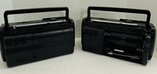 Radio Cassette Grabadora Sony CFM-10 AM FM Portátil AC DC Boombox (a9) - Imagen 8 de 8