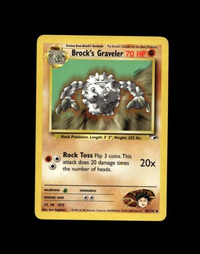 Pokémon Karten Gym Challenge & Gym Heroes: Wählen Sie Ihre Karte! LP/NM WOTC - Bild 118 von 228