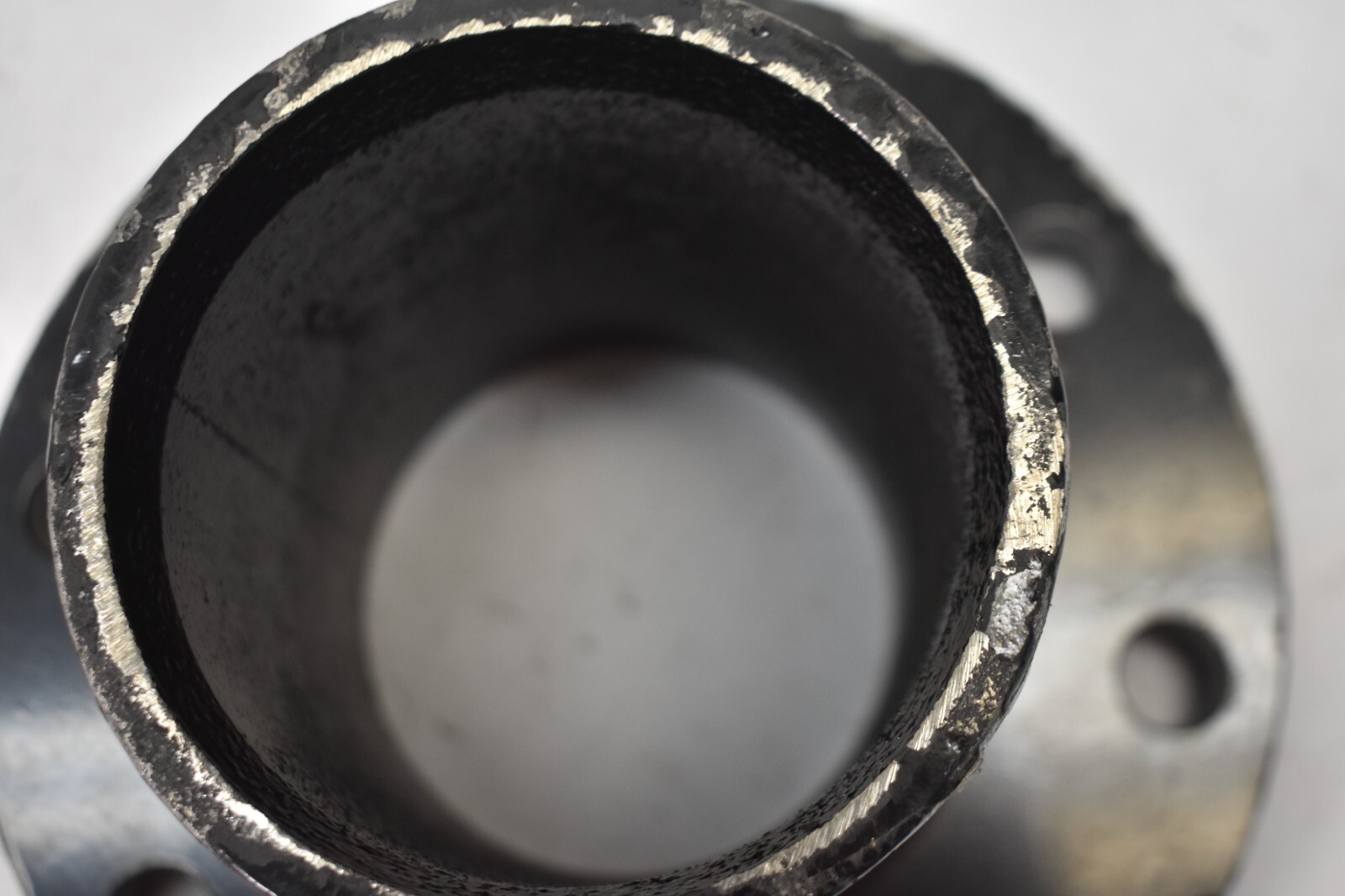 Victaulic Flange Adapter Nipple Raised Neck 4" Flange x 6" Long Grooved