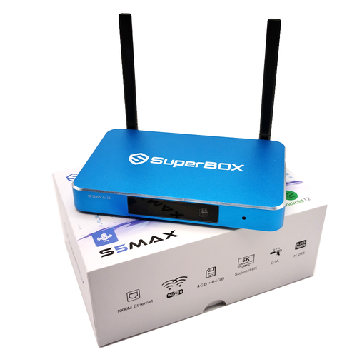 Superbox S5 MAX New Product TV BOX WiFi-6 Android 12 Intelligent Voice Fast Ship - Picture 10 of 19